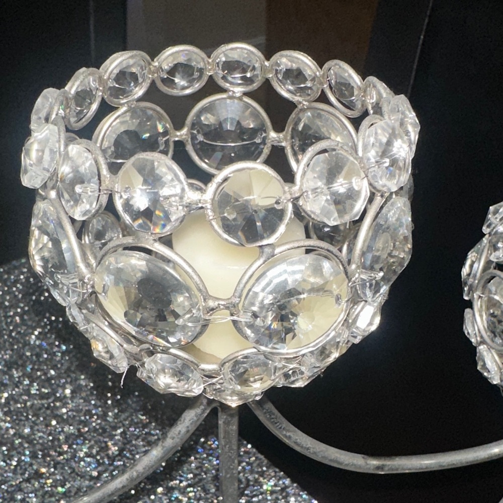 Elegant Silver Candelabra - Picture 9 of 17
